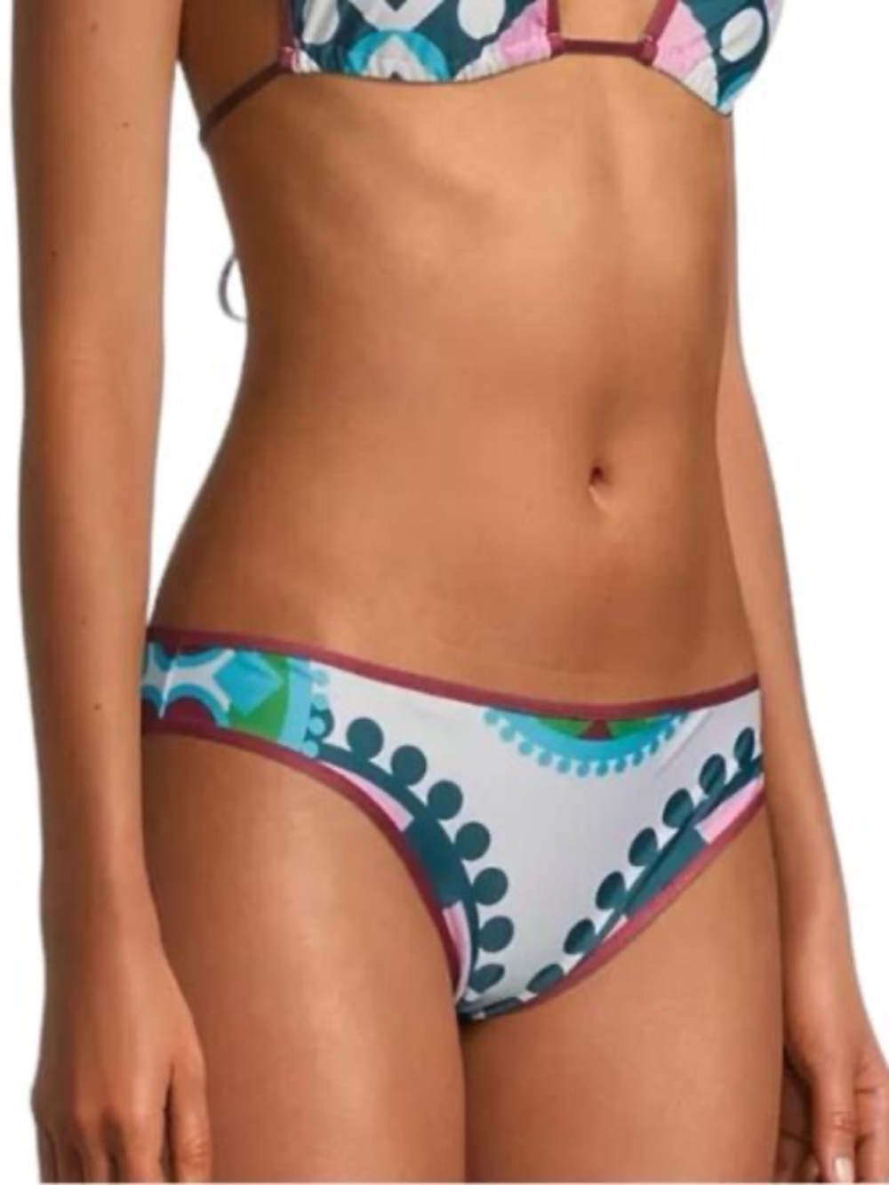 La DoubleJ Bikini bottom geometric colorful Ruote Placée ?